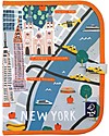 Jaq Jaq Bird Tovaglietta Riutilizzabile Cities of Wonder - New York Disegnare e Colorare