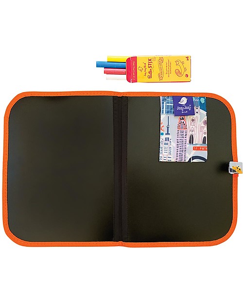 Jaq Jaq Bird Tovaglietta Riutilizzabile Cities of Wonder - New York Disegnare e Colorare