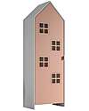 Jaxx Armadio Casami Bruges - Rosa - 1 Anta - 57,6 x 37 x 171,5 - MDF Armadi