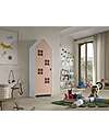 Jaxx Armadio Casami Bruges - Rosa - 1 Anta - 57,6 x 37 x 171,5 - MDF Armadi