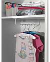 Jaxx Armadio Casami Bruges - Rosa - 1 Anta - 57,6 x 37 x 171,5 - MDF Armadi