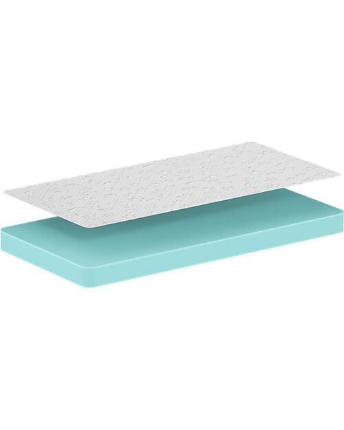 Jaxx Materasso Junior Soft - 70 x 140 x 10 cm - con Fodera Lavabile Materassi