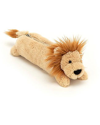 JellyCat Astuccio Bashful Lion, Leone - 23 cm Astucci
