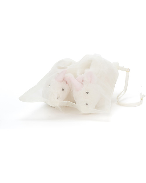 JellyCat Baby Pantofole Unicorno 0-6 mesi - Morbidissime e calde! Pantofole
