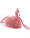 JellyCat Borsa Bimba a Tracolla Fenicottero - Divertente e pratica! Marsupi