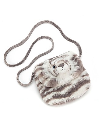 JellyCat Borsa Bimba a Tracolla Tigre Sacha - Morbida e Pratica! Borse Tracolla & Marsupi