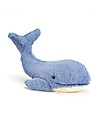 JellyCat Peluche Balena Wilbur Whale Small, 13 cm - Adorabile! Peluche