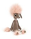 JellyCat Peluche Barboncina Swellegant Penelope Poodle - 38 cm - Morbidissimo e divertente! Peluche