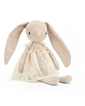 JellyCat Peluche Coniglietta Jolie Rabbit - 30 cm - Morbidissimo e divertente! Peluche