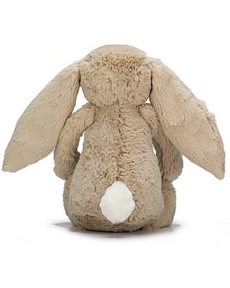 JellyCat Peluche Coniglietto Lunghe Orecchie, Beige (Small) - 18 cm - Morbidissimo e dolce Peluche