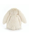 JellyCat Peluche Coniglietto Lunghe Orecchie Luccicanti, Bianco (Medium) - 31 cm - Morbidissimo e dolce Peluche