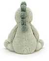JellyCat Peluche Dinosauro Puffles Dino Small- 19 cm - Morbidissimo e dolce Peluche