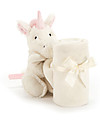 JellyCat Peluche Doudou Unicorno con Copertina Soother - Dolce e morbidissimo! Peluche