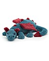 JellyCat Peluche Drago Dexter Dragon - 50 cm - Morbidissimo e divertente! Peluche