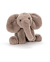 JellyCat Peluche Elefante Smudge Elephant - 34 cm - Morbidissimo e divertente! Peluche