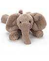 JellyCat Peluche Elefante Smudge Elephant - 34 cm - Morbidissimo e divertente! Peluche