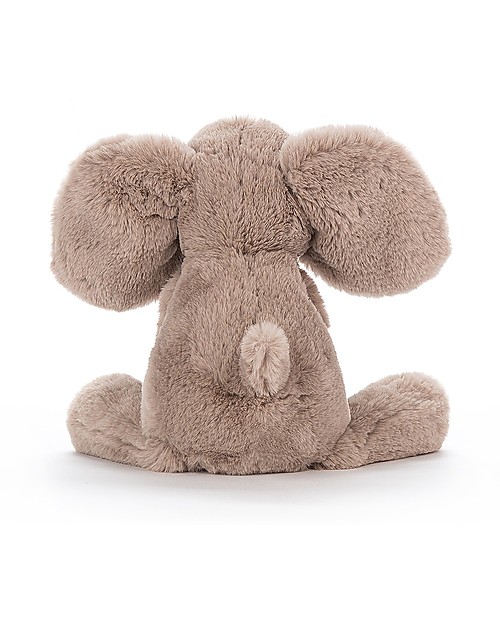 JellyCat Peluche Elefante Smudge Elephant - 34 cm - Morbidissimo e divertente! Peluche