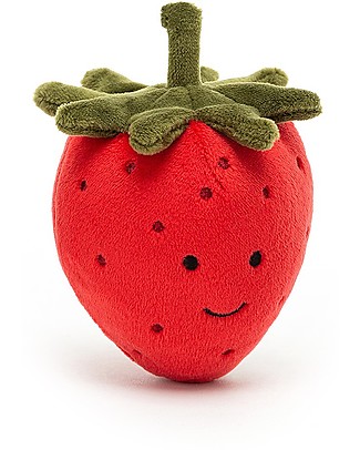 JellyCat Peluche Fabulous Fruit Fragola - 8 cm - Ultra-simpatica! Peluche