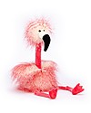 JellyCat Peluche Fenicottero Flora - 49 cm - Morbidissimo e divertente Peluche