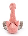 JellyCat Peluche Fenicottero Rosa Slackajack - 33 cm - Morbidissimo e divertente Peluche