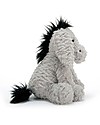 JellyCat Peluche Fuddlewuddle Asinello - 23 cm - Morbidissimo e divertente! Peluche