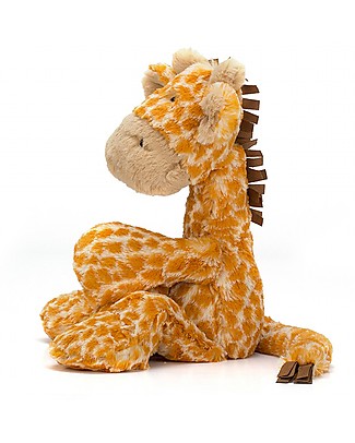 JellyCat Peluche Giraffa Merryday - 41 cm - Morbidissimo e divertente Peluche
