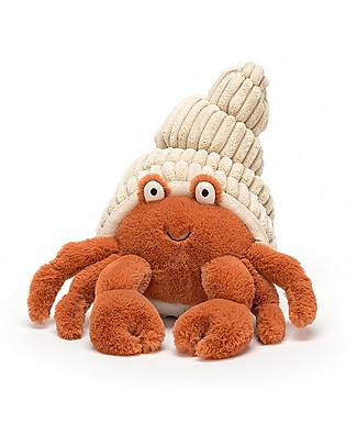 JellyCat Peluche Granchio Herman Hermit - 29 cm - Morbidissimo e divertente! Peluche