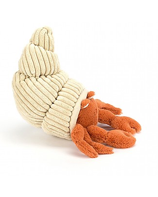JellyCat Peluche Granchio Herman Hermit - 29 cm - Morbidissimo e divertente! Peluche