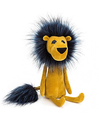 JellyCat Peluche Leone Swellegant Lancelot Lion - 38 cm - Morbidissimo e divertente! Peluche