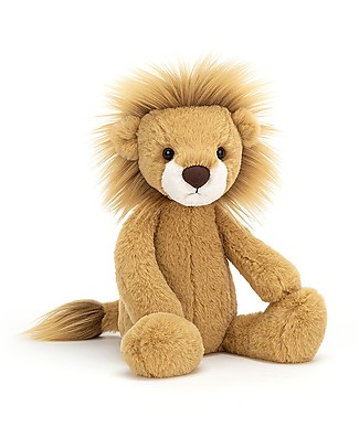 JellyCat Peluche Leone Wumper Lion - 31 cm - Morbidissimo e Divertente! Peluche