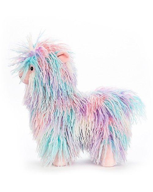 JellyCat Peluche Lovely Lama Little - 20 cm - Morbidissimo e divertente! Peluche