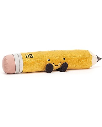 JellyCat Peluche Matita Smart - 43 cm Lunghezza - Grandi Dimensioni! Peluche