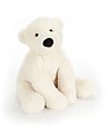 JellyCat Peluche Orso Polare - 26 cm - Morbidissimo e divertente! Peluche