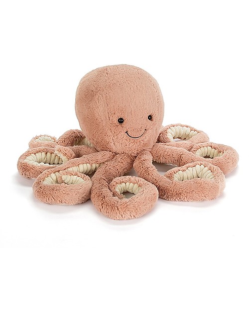 JellyCat Peluche Polpo Odell - 49 cm - Morbidissimo e divertente Peluche