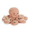 JellyCat Peluche Polpo Odell - 49 cm - Morbidissimo e divertente Peluche