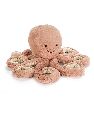 JellyCat Peluche Polpo Odell - 49 cm - Morbidissimo e divertente Peluche