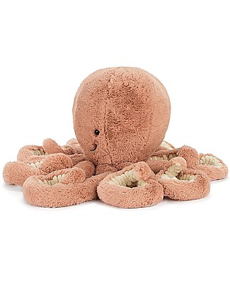 JellyCat Peluche Polpo Odell - 49 cm - Morbidissimo e divertente Peluche