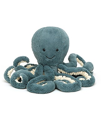 JellyCat Peluche Polpo Storm Octopus - 49 cm - Morbido e Frizzante! Peluche
