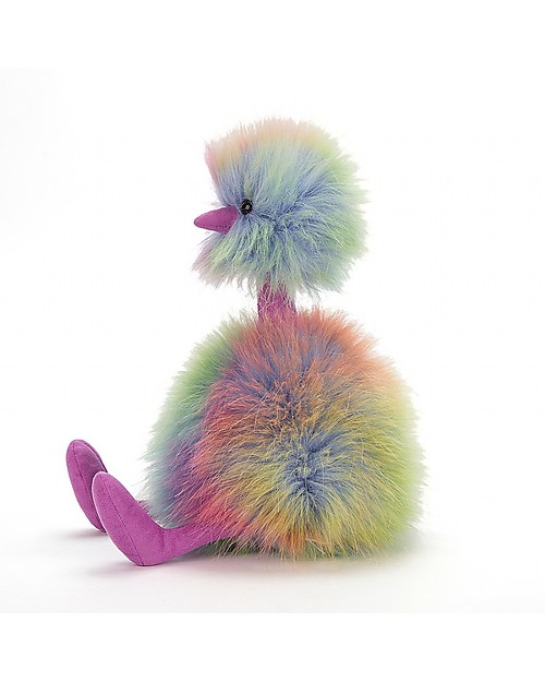 JellyCat Peluche Pompom, Arcobaleno - 33 cm - Originalissimo e morbido Peluche