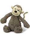 JellyCat Peluche Scimmietta - 31 cm - Morbidissimo e divertente Peluche