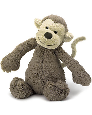 JellyCat Peluche Scimmietta - 31 cm - Morbidissimo e divertente Peluche