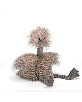 JellyCat Peluche Struzzo Odette - 49 cm - Morbidissimo e divertente Peluche