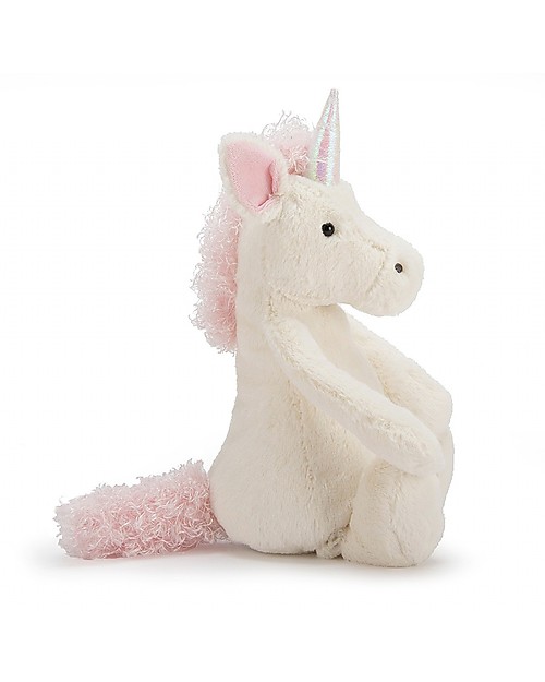 JellyCat Peluche Unicorno - 31 cm - Morbidissimo e dolce Peluche