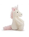 JellyCat Peluche Unicorno - 31 cm - Morbidissimo e dolce Peluche