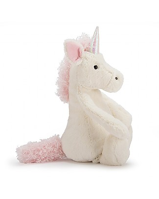 JellyCat Peluche Unicorno - 31 cm - Morbidissimo e dolce Peluche