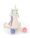 JellyCat Peluche Unicorno Lollopylou - 29 cm - Suona una dolce melodia! Sonagli