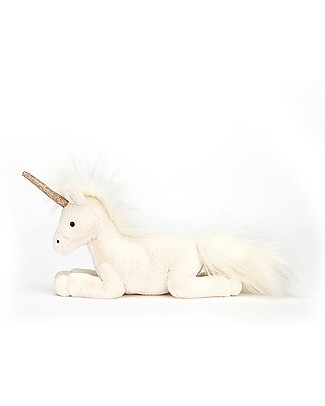 JellyCat Peluche Unicorno Luna - 30 cm - Morbidissimo e dolce Peluche
