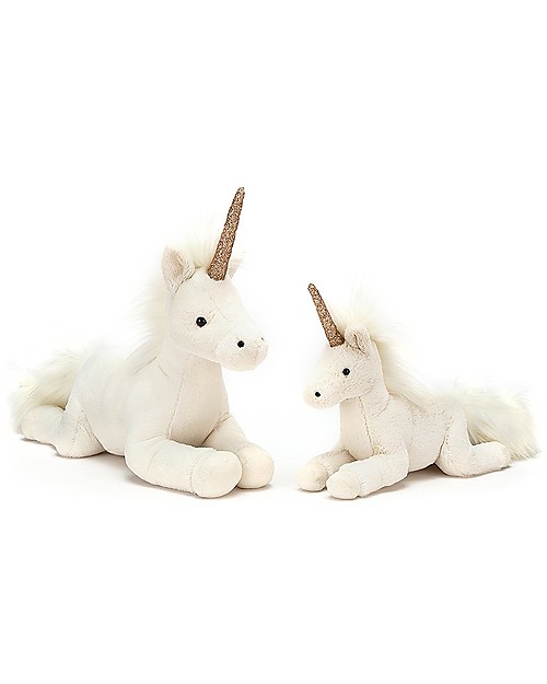 JellyCat Peluche Unicorno Luna - 30 cm - Morbidissimo e dolce Peluche