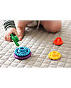 Jellystone Designs Gioco Impilabile e Massaggiagengive - Rainbow - Silicone Alimentare Giochi per Neonati_