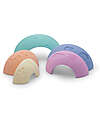 Jellystone Designs Gioco Impilabile - Over the Rainbow - Pastel - Silicone Alimentare Giochi Montessoriani